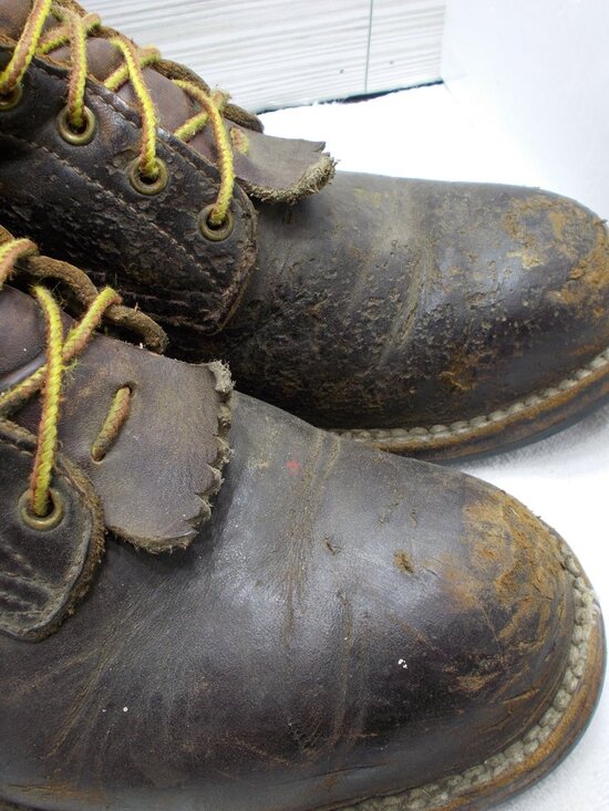 Drew\'s Boots Steel Toe Lace Up Work Boots Size 13
